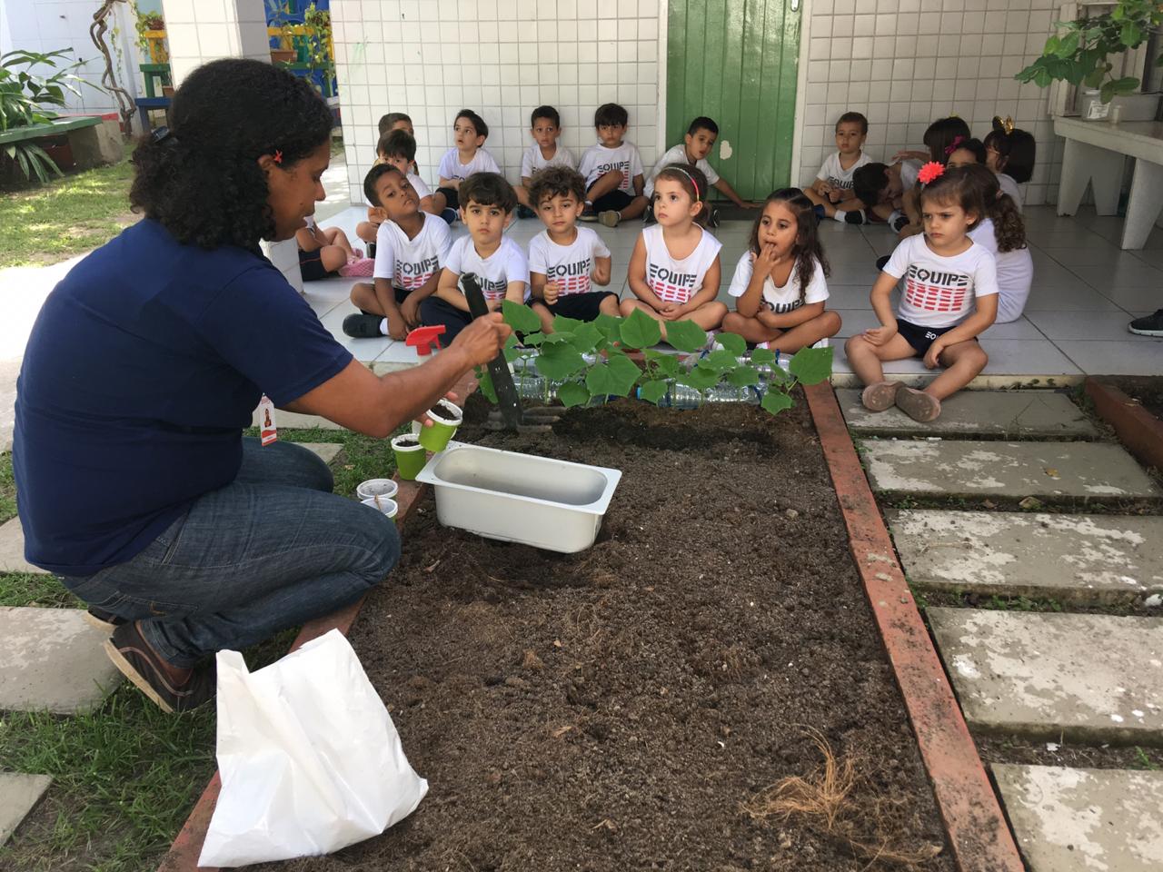 Cuidando Da Horta Atividade Interativa Com Os Alunos Do Maternal E N Vel Educa O Infantil